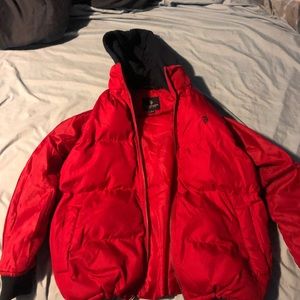 Red Polo Padded Jacket